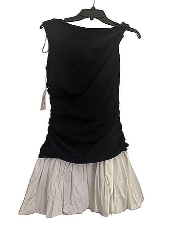 Line & Dot Bubble Cocktail Dress (view 2)