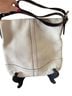 Coach 100% Leather White Ivory Leather Shoulder Bag One size - photo 1