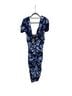 Torrid Floral Blue Multi Color Cocktail Dress Size 3X - photo 2
