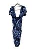 Torrid Floral Blue Multi Color Cocktail Dress Size 3X - photo 1