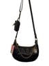 Juicy Couture Black Leather Shoulder Bag One size - photo 1