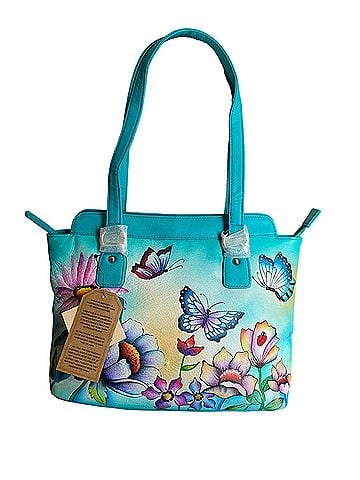 Anuschka Leather Shoulder Bag (view 2)