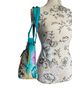 Anuschka 100% Leather Floral Multi Color Teal Leather Shoulder Bag One size - photo 3