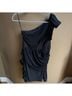 Phoebe Couture 92% Polyester 8% Spandex 100% Silk Solid Black Cocktail Dress Size 4 - photo 4