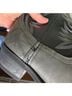 Laredo 100% Leather Color Block Black Gray Boots Size 10 - photo 4