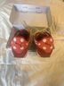 Puma Polka Dots Red White Sneakers Size 8 - photo 3