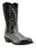 Laredo 100% Leather Color Block Black Gray Boots Size 10 - photo 1