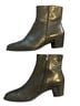 Ecco 100% Leather Black Ankle Boots Size EU 42 - photo 1