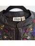 Chico's Design 100% Silk Floral Black Jacket Size S - photo 5
