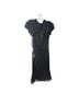 Mac Duggal 100% Polyester Floral Black Cocktail Dress Size 4 - photo 3