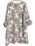 Lilly Pulitzer 100% Polyester Print White Black Casual Dress Size 10 - photo 2