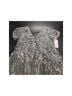 Mac Duggal 100% Polyester Floral Gray Silver Cocktail Dress Size 18 - photo 6