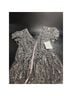 Mac Duggal 100% Polyester Floral Gray Silver Cocktail Dress Size 18 - photo 12