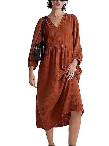Madewell Lightspun Casual Dress (view 1)