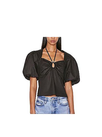 FRAME Denim Short Sleeve Blouse (view 2)