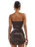 Akira Brown Cocktail Dress Size XL - photo 2