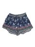 Umgee 100% Rayon Floral Multi Color Shorts Size XL - photo 2