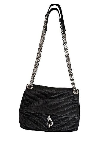 Rebecca Minkoff Edie Flap Shoulder Bag Leather Shoulder Bag (view 1)