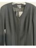 J. Peterman 100% Wool 100% Acetate Black Blazer Size 10 - photo 4