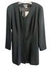 J. Peterman 100% Wool 100% Acetate Black Blazer Size 10 - photo 1