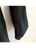 J. Peterman 100% Wool 100% Acetate Black Blazer Size 10 - photo 8