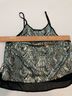 Astr 100% Polyester Animal Print Black Blue Tank Top Size M - photo 12