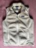 Patagonia 100% Polyester 100% Polyester Tan White Vest Size M - photo 4