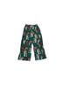 Dressed in LALA Animal Print Green Orange Casual Pants Size XS - photo 2