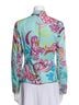 Ralph Lauren Black Label Floral Multi Color Blazer Size 6 - photo 2