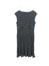 Connected Apparel Checkered-gingham Black White Casual Dress Size 12 - photo 2