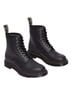 Dr. Martens 60% Other 100% Polyvinyl Chloride 40% Recycled Polyester Black Yellow Ankle Boots Size 6 - photo 1