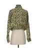 BA&SH Floral Green Short Sleeve Button-Down Shirt Size S - photo 2