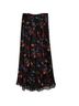 Sachin + Babi 100% Polyester Floral Black Casual Skirt Size M - photo 2