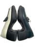 Camper 100% Leather Color Block Black Green White Heels Size EU 38 - photo 2