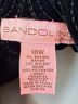 Bandolino 71% Rayon 29% Nylon 100% Polyester Print Black Blazer Size 18 - photo 3
