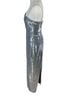Reformation Solid Silver Cocktail Dress Size 2 - photo 10
