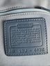 Coach Blue White Tan Leather Satchel One size - photo 4
