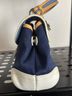 Coach Blue White Tan Leather Satchel One size - photo 10
