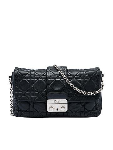 Dior Lambskin Cannage New Lock Pouch (view 1)