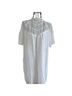 Aqua 100% Polyester 100% Nylon Floral White Casual Dress Size S - photo 5