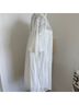 Aqua 100% Polyester 100% Nylon Floral White Casual Dress Size S - photo 4