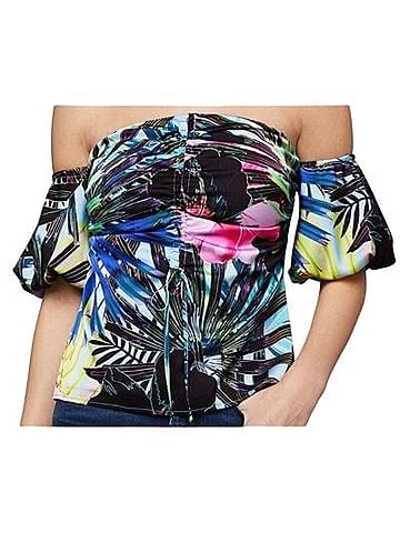Bebe Short Sleeve Blouse (view 1)