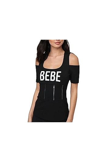 Bebe Short Sleeve Blouse (view 2)