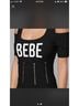 Bebe Black Short Sleeve Blouse Size M - photo 3