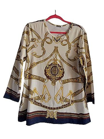 J. McLaughlin 3/4 Sleeve Top (view 1)