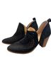 AMS Black Ankle Boots Size 7 1/2 - photo 1