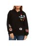 Disney Solid Black Sweatshirt Size XL - photo 1