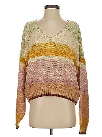 Anthropologie Plunge Pullover Sweater (view 1)