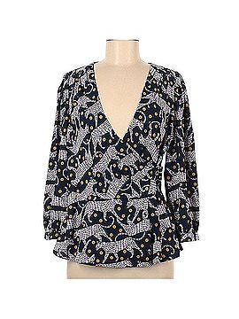 Kate Spade New York Panther Dot 3/4 Sleeve Blouse (view 1)