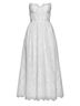 BHLDN 100% Polyester White Cocktail Dress Size 2 - photo 1